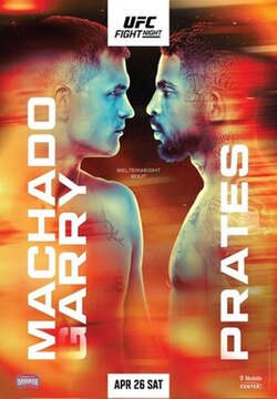 UFC on ESPN: Machado Garry vs. Prates poster
