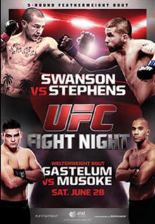 UFC Fight Night: Swanson vs. Stephens poster