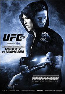 UFC 170: Rousey vs. McMann poster