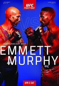UFC on ESPN: Emmett vs. Murphy poster