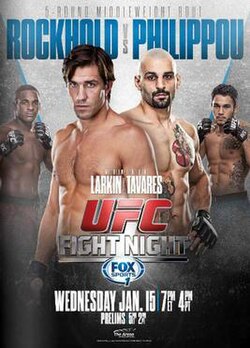 UFC Fight Night: Rockhold vs. Philippou poster
