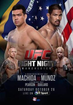 UFC Fight Night: Machida vs. Muñoz poster