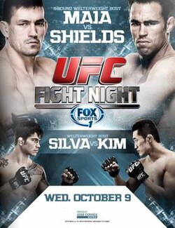 UFC Fight Night: Maia vs. Shields poster