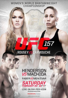 UFC 157: Rousey vs. Carmouche poster