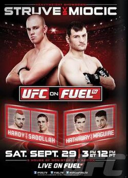 UFC on Fuel TV: Struve vs. Miocic poster