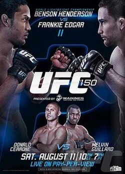 UFC 150: Henderson vs. Edgar II poster