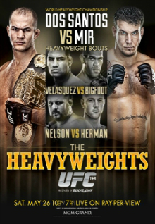 UFC 146: dos Santos vs. Mir poster