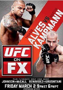 UFC on FX: Alves vs. Kampmann poster