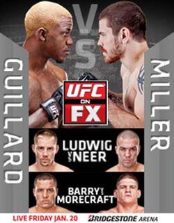 UFC on FX: Guillard vs. Miller poster