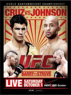 UFC Live: Cruz vs. Johnson poster