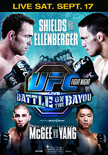 UFC Fight Night: Shields vs. Ellenberger poster