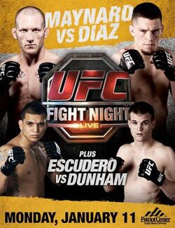 UFC Fight Night: Maynard vs. Diaz poster