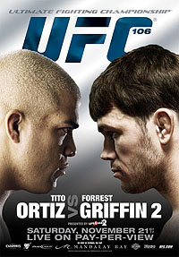 UFC 106: Ortiz vs. Griffin 2 poster