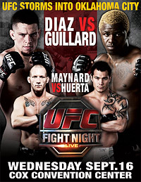 UFC Fight Night: Diaz vs. Guillard poster