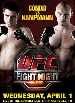 UFC Fight Night: Condit vs. Kampmann poster