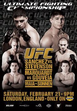 UFC 95: Sanchez vs. Stevenson poster