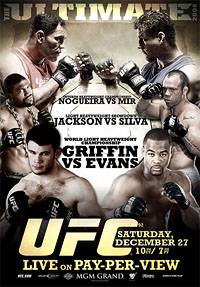 UFC 92: The Ultimate 2008 poster