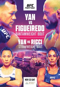 UFC Fight Night: Yan vs. Figueiredo poster