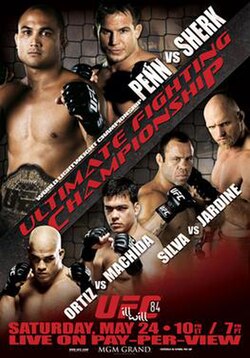 UFC 84: Ill Will poster
