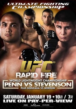 UFC 80: Rapid Fire poster