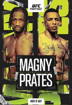 UFC Fight Night: Magny vs. Prates poster