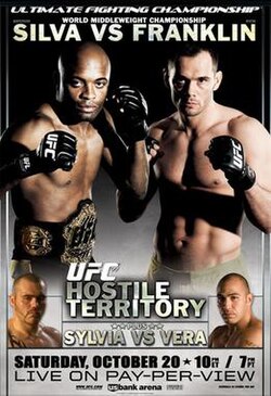 UFC 77: Hostile Territory poster