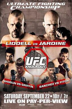 UFC 76: Knockout poster