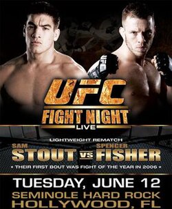 UFC Fight Night: Stout vs. Fisher poster