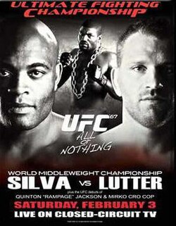 UFC 67: All or Nothing poster