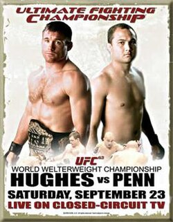 UFC 63: Hughes vs. Penn poster