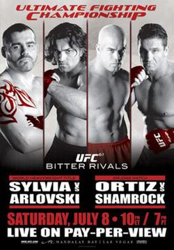 UFC 61: Bitter Rivals poster