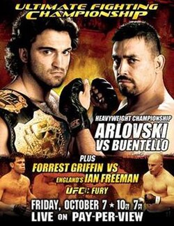 UFC 55: Fury poster