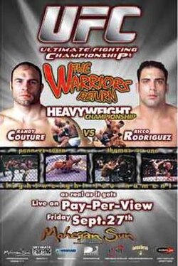 UFC 39: The Warriors Return poster