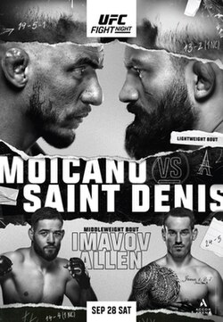 UFC Fight Night: Moicano vs. Saint Denis poster
