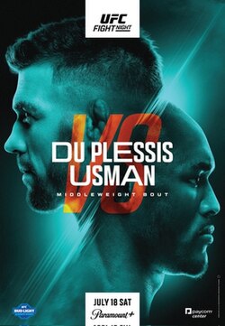 UFC Fight Night: du Plessis vs. Usman poster