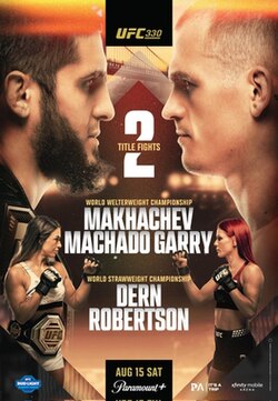 UFC 330: Makhachev vs. Machado Garry poster