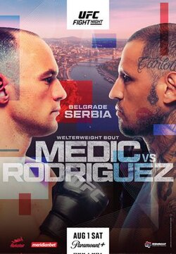 UFC Fight Night: Medić vs. Rodriguez poster