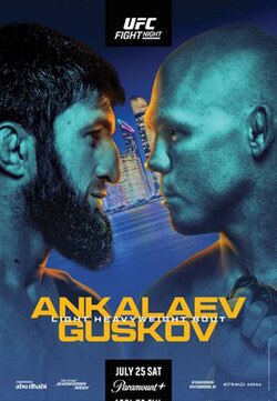 UFC Fight Night: Ankalaev vs. Guskov poster