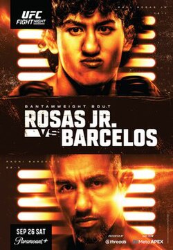 UFC Fight Night: Rosas Jr. vs. Barcelos poster
