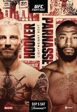 UFC Fight Night: Hooker vs. Parnasse poster