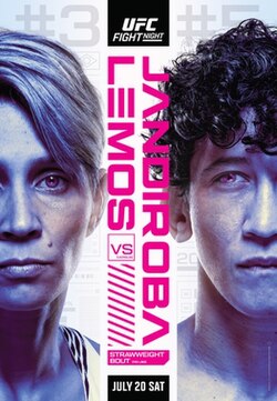 UFC on ESPN: Lemos vs. Jandiroba poster