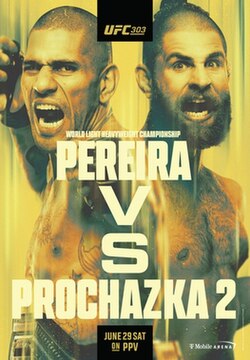 UFC 303: Pereira vs. Procházka 2 poster