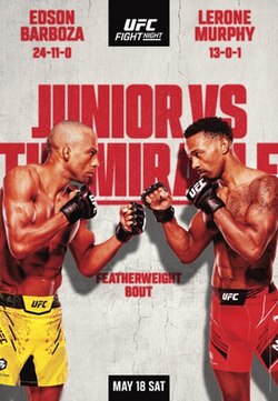 UFC Fight Night: Barboza vs. Murphy poster