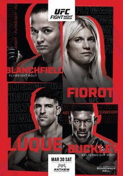 UFC on ESPN: Blanchfield vs. Fiorot poster