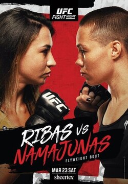 UFC on ESPN: Ribas vs. Namajunas poster