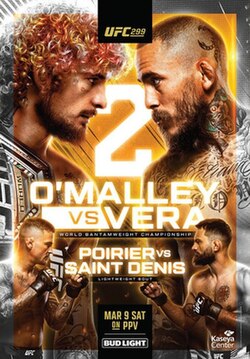 UFC 299: O'Malley vs. Vera 2 poster
